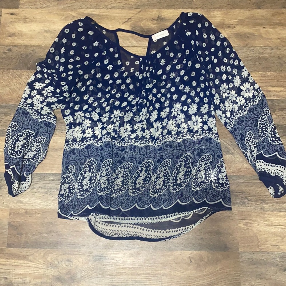 Altard state sheer top